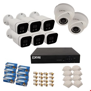 پک دوربین مداربسته اکسلEX58D501.2B530.6CB