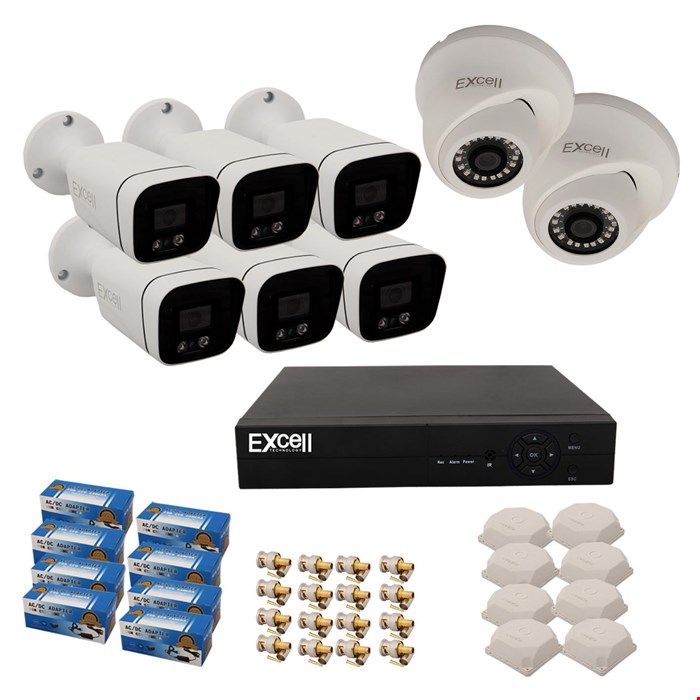 پک دوربین مداربسته اکسلEX58D501.2B530.6CB