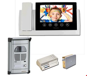 آیفون تصویری 72TKMVFC1 نقره ای مجموعه 4 