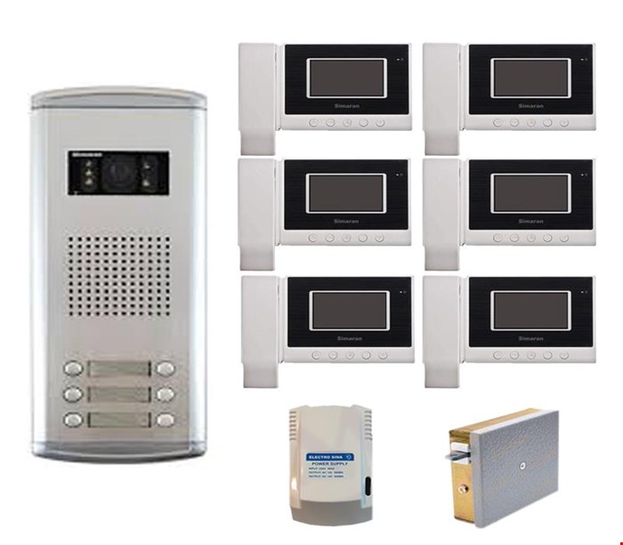 آیفون تصویری HS436VFAC6 مجموعه 9
