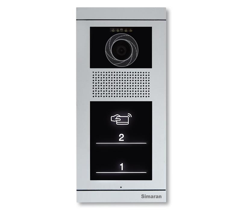  پنل تصویری دو واحدی Touch key کارتخوان سیماران مدل فرداد