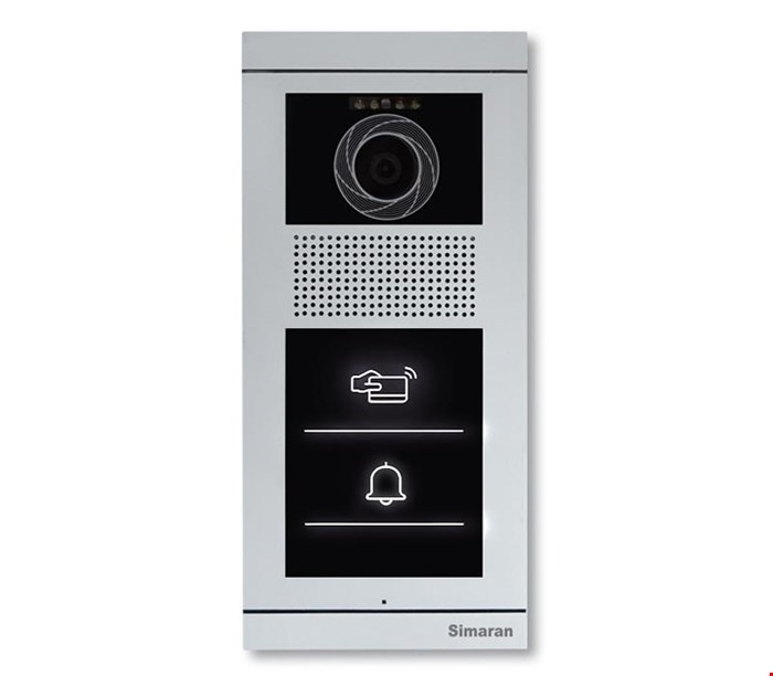 پنل تصویری تک واحدی Touch key کارتخوان سیماران مدل فرداد
