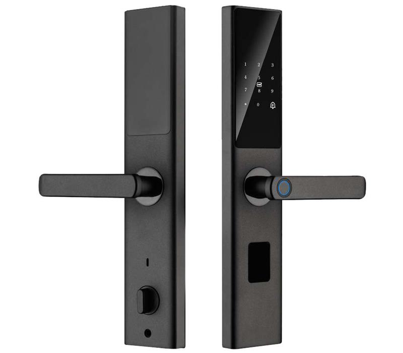  قفل هوشمند دیجیتال مدل: Z18رمز عبور سفارشی: ≤250 TT LOCKتعداد اثر انگشت: ≤120تعداد کارت: 1000تعداد کل کاربران: ≤300اثر انگشت: ≤100تعداد کارت: ≤100رمز عبور: ≤100جنس: آلیاژ آلومینیومفرکانس WIFI: 2.4 گیگاهرتزفرکانس کارت مغناطیسی: 13.56 مگاهرتزقدرت کار: 4 باتری قلمیباز شدن درب: تنظیم رایگانمشخصات انطباق: 6068زبان سیستم: انگلیسیعملکرد: اثر انگشت / کارت مغناطیسی / رمز عبور / کلید مکانیکی /TUYA/TT LOCK/زنگ در